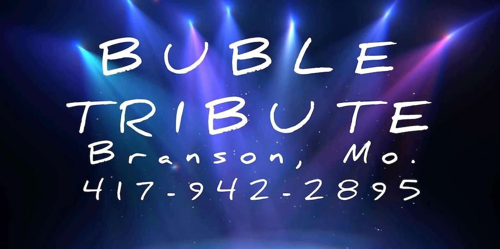 'BUBBLE TRIBUTE' text with a phone number. 3