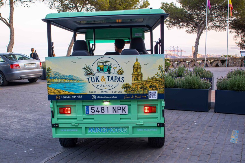 Picture 7 for Activity Málaga: 2 hour Tuk Tuk City Tour with Espetos on the Beach 3