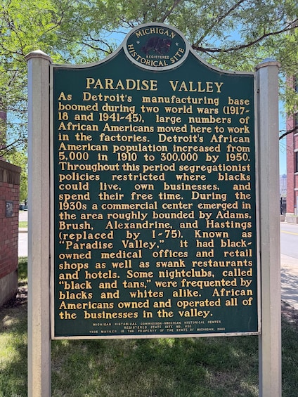 Picture 5 for Activity Detroit: Downtown and Paradise Valley Walking Tour 5