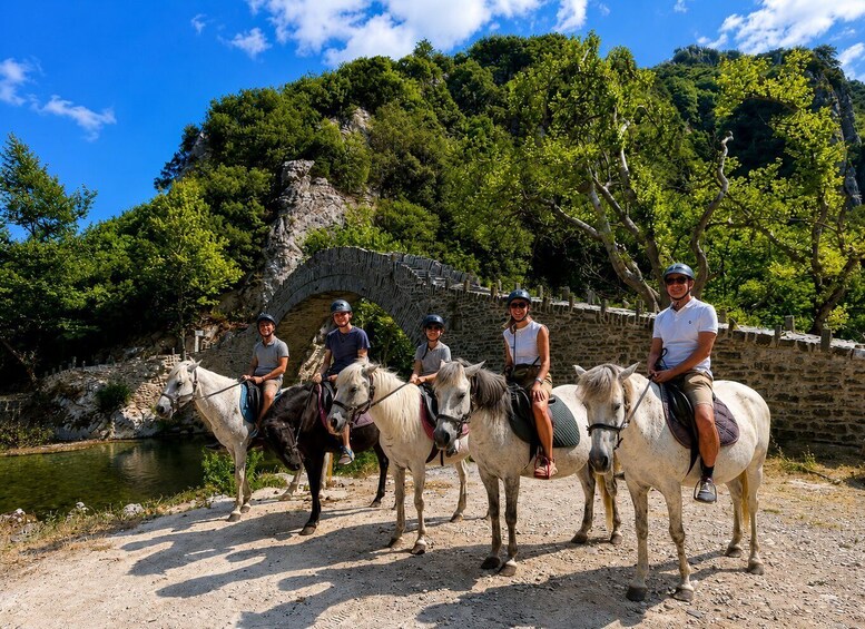 Zagori Voidomatis River Horseback Ride 1
