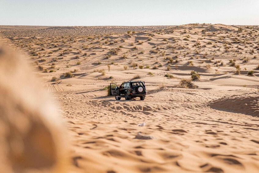From Djerba: 4x4 Desert Trip to Tataouine, Guermassa & Sand 1