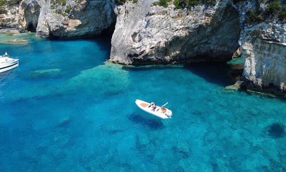From Corfu: Paxos & Blue Caves Speedboat Trip 1