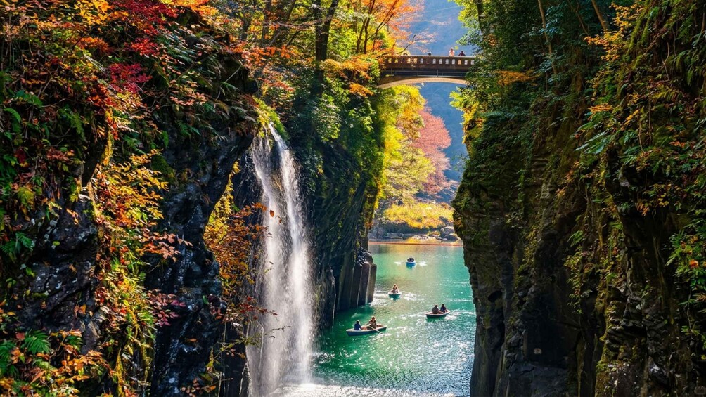 Picture 10 for Activity Mt.Aso,Kusasenri, Takachiho Gorge Tour (Optional Boat Ride) 3