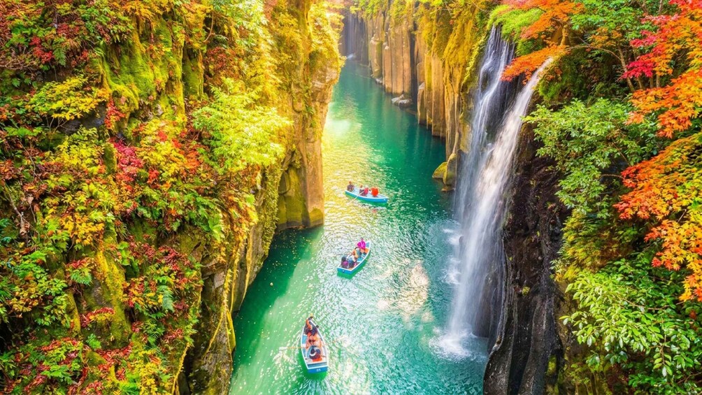 Picture 1 for Activity Mt.Aso,Kusasenri, Takachiho Gorge Tour (Optional Boat Ride) 2