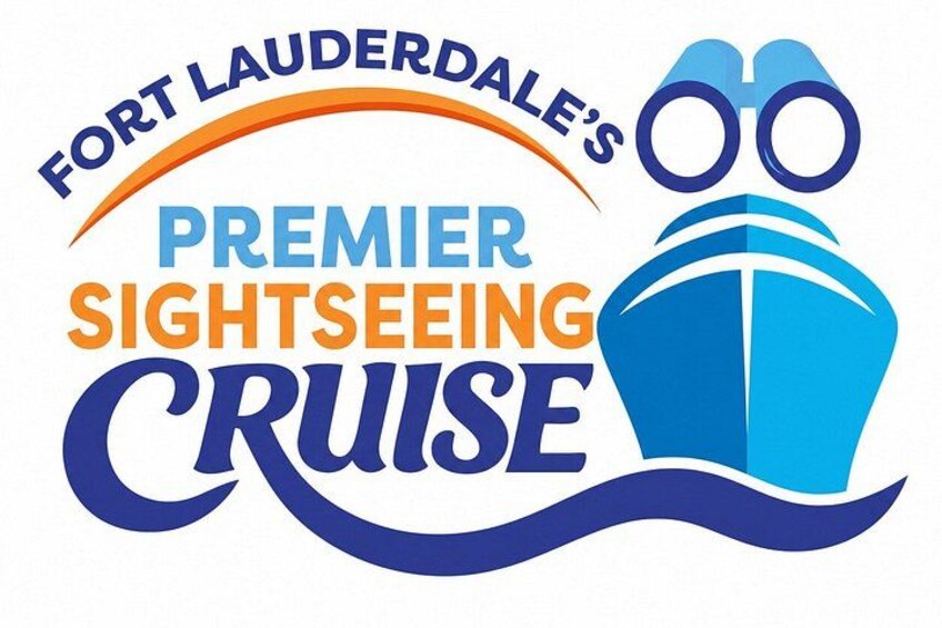 A logo for Fort Lauderdale's Premier Sightseeing Cruise. 4