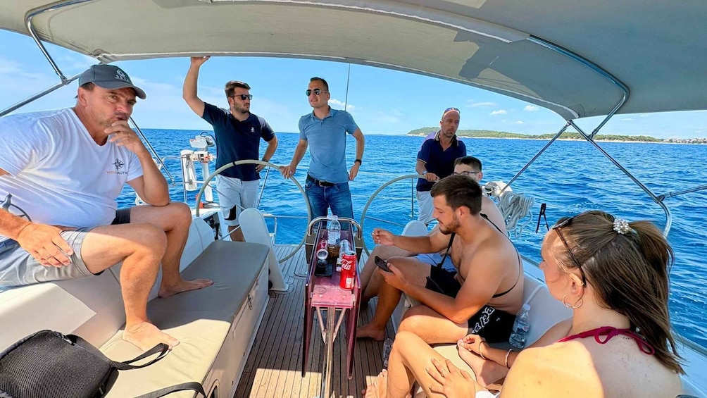 Picture 7 for Activity Pula: Private Sailing Tour with Tapas, Drinks and Swim Stops 3