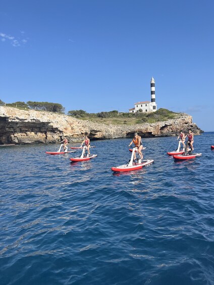 Pedal boat rental in Portocolom 4