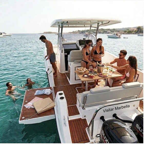 Marbella: Private Full-Day Boat Charter for Your Group 1