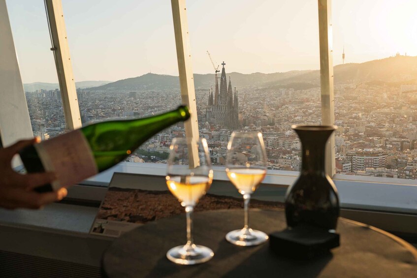 Picture 3 for Activity Barcelona: Torre Glòries Vantage Point with Wine Tasting 5