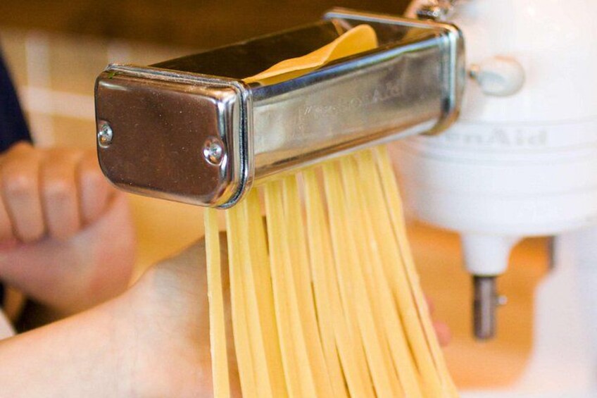 Homemade fresh pasta - Amalfi Coast Cooking Class 2