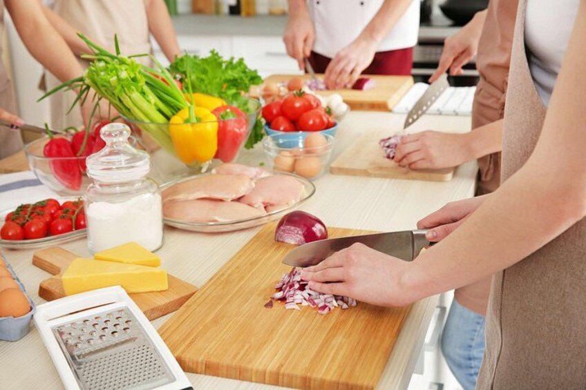 Preparation of ingredients 3