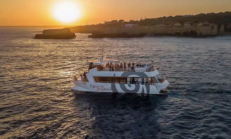 Portimao: Sunset Catamaran Cruise along the Algarve 1