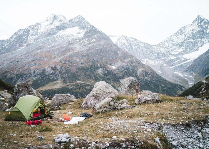 Hiking and wild camping adventure in Uri 1