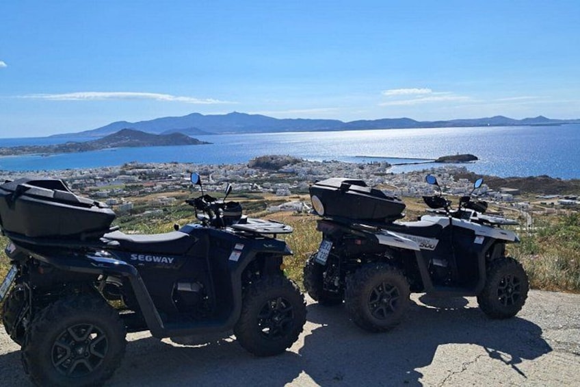 Guided ATV Quad Bike Sunset Tour of Naxos 1