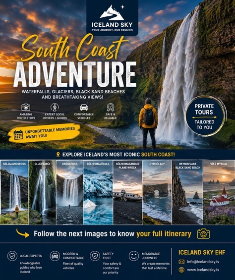 Private South Coast Tour from Reykjavík or Keflavik 1