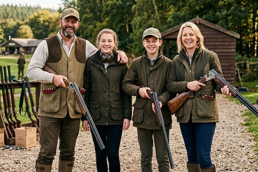 Clay Pigeon Shooting 1-2-1 with Stu - Manchester 1