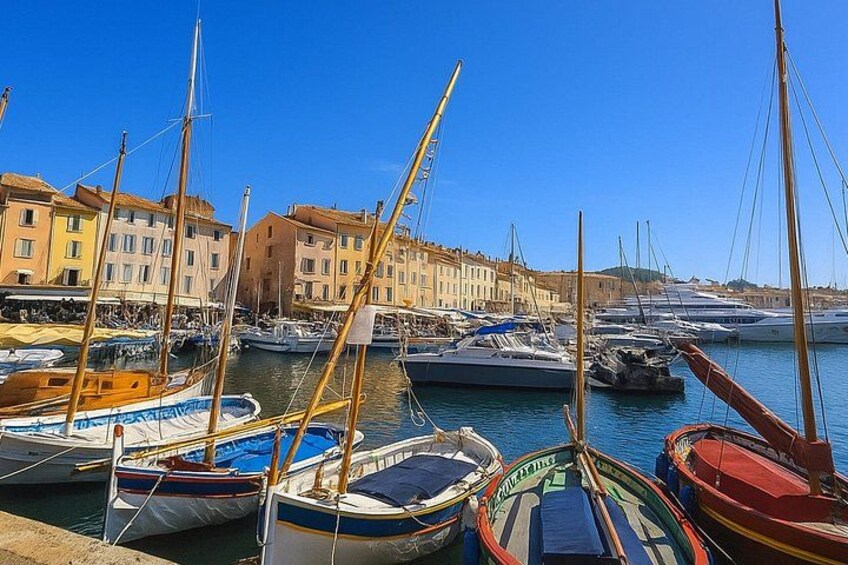 Saint-Tropez · Traditional boats · Mediterranean light 3