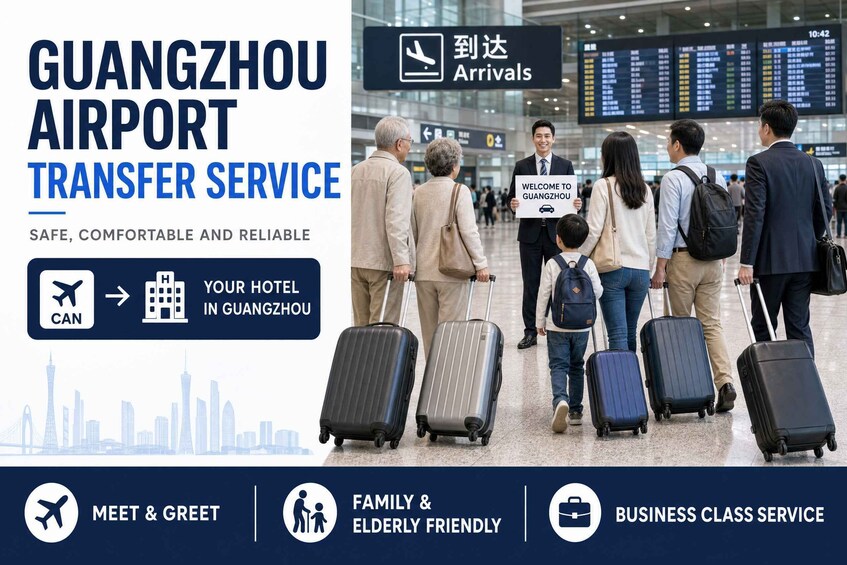 Guangzhou CAN Airport Private Transfer to Hotel 1