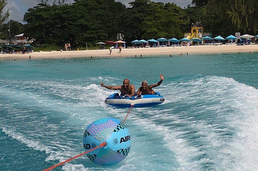 Princess Aurora Barbados Water Skiing and Inflatable Rides Adv. 2