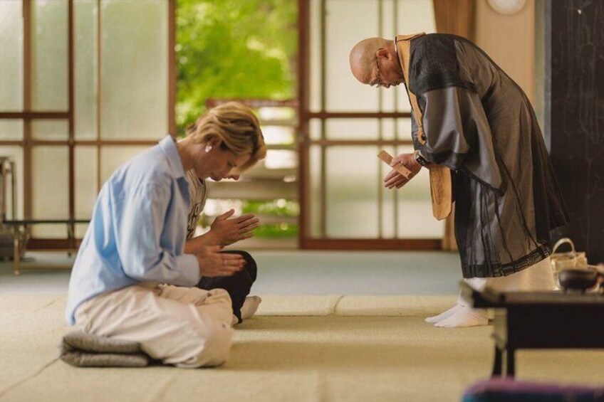 Morning Zazen and Matcha with Mt. Fuji Views 1