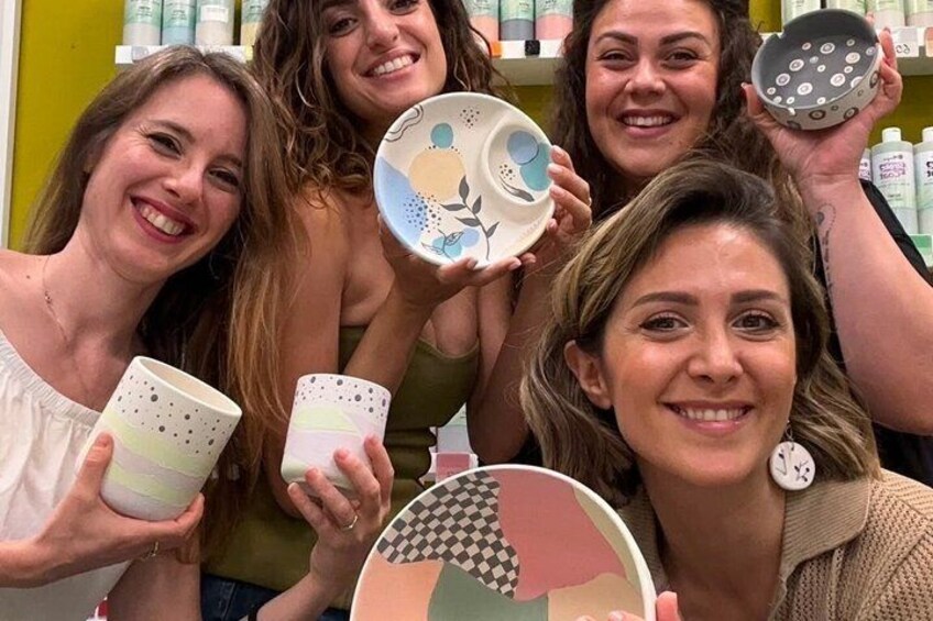 Roma Private Painting Class Experience 2