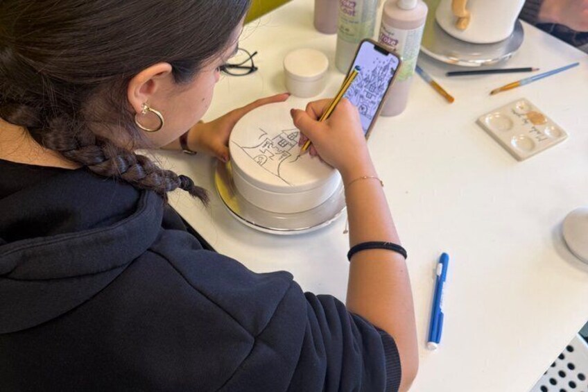 Roma Private Painting Class Experience 5