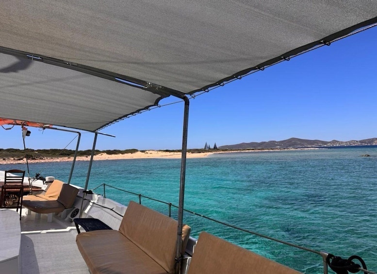Picture 6 for Activity Paros: Antiparos & Blue Lagoon Kaiki Cruise + BBQ & Drinks 5