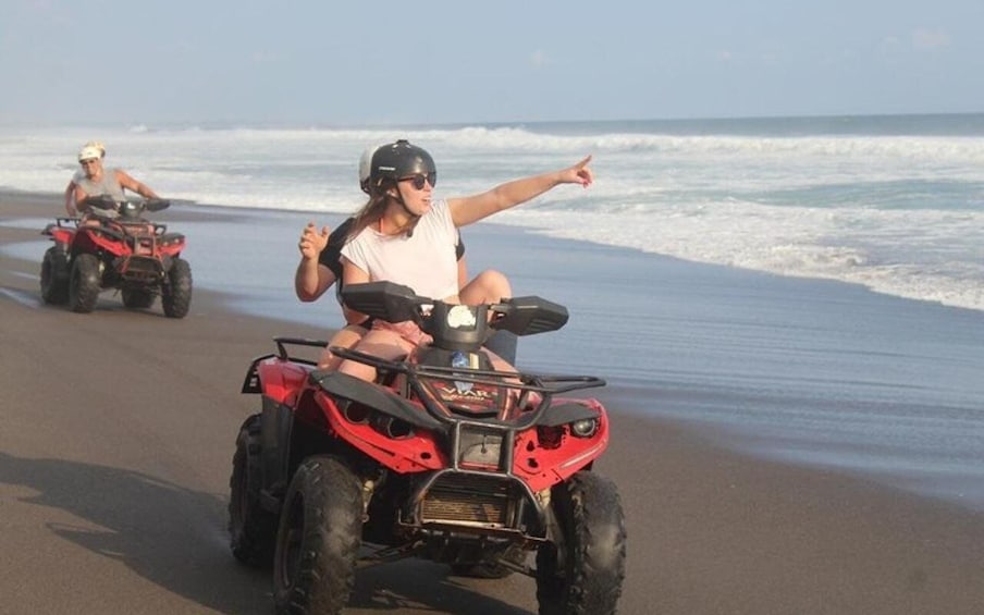 Picture 15 for Activity Bali: ATV Quad Ride, Black Sand Beach With Lunch or Dinner 4