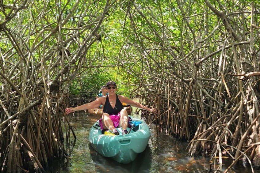 Hopkins Eco Kayaking Adventure Freshwater Creek Lagoon 4