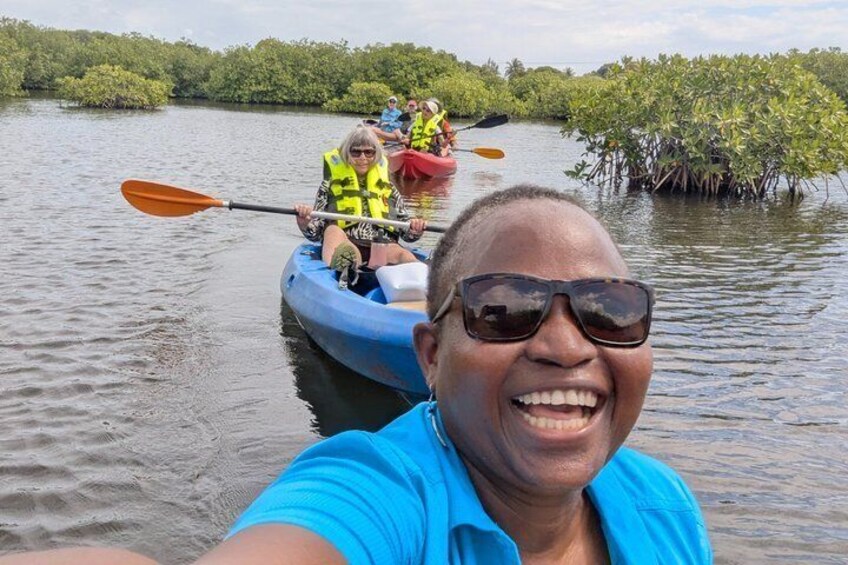 Hopkins Eco Kayaking Adventure Freshwater Creek Lagoon 2