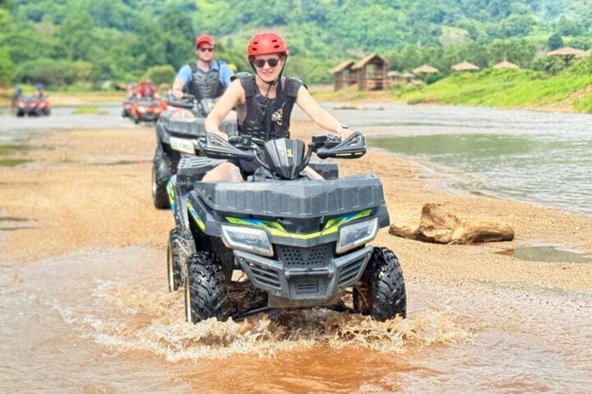 Chiang Mai Adventure ATV Rafting Sticky Falls and Bua Tong Cave 3