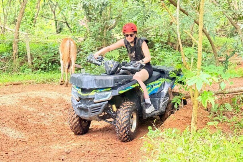 Chiang Mai Adventure ATV Rafting Sticky Falls and Bua Tong Cave 4