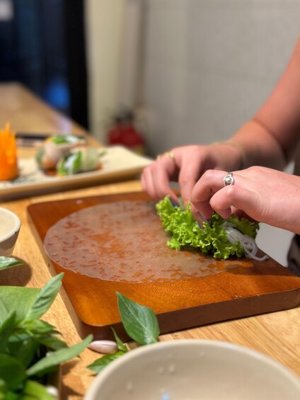 Picture 8 for Activity Ho Chi Minh City: Vietnamese Spring Roll Cooking Class 2