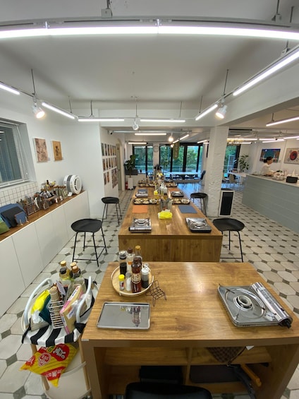 Picture 32 for Activity Seoul: 8 Korean Dishes Cooking Class in Artsy Open Kitchen 5