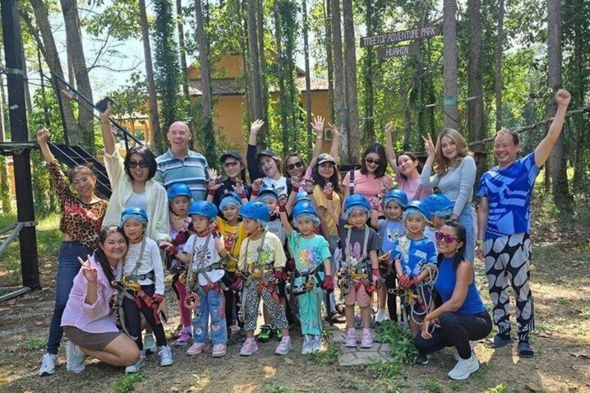 Hua Hin Zipline, Flying Skateboard and Treetop Adventures 5