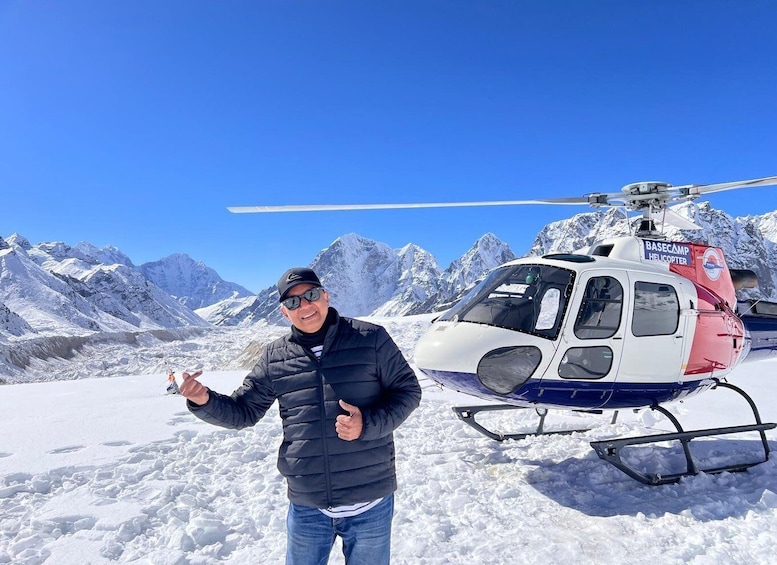 Picture 6 for Activity Everest Flight or Everest Helicopter Landing Tour Pick/Drop 2