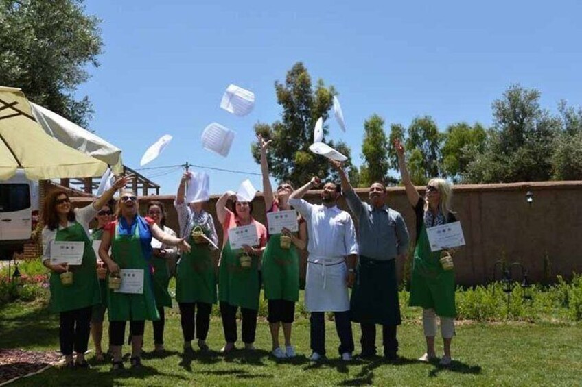 Cooking classes at organic vegetable garden 3