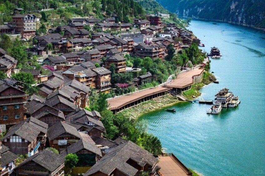 Chongqing 1-Day Tour to Gongtan Ancient Town with Cruise 1