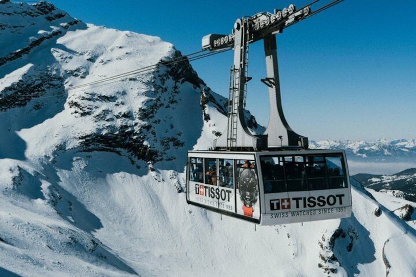 Glacier 3000 And Castle of Eagle Van private from Montreux 1