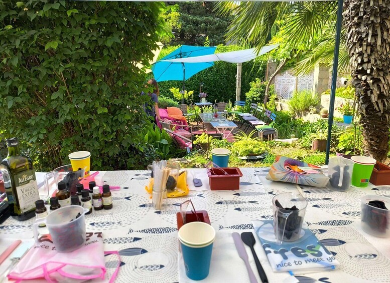 Picture 1 for Activity Dubrovnik: Soap-Making Workshop in a Charming Garden 2