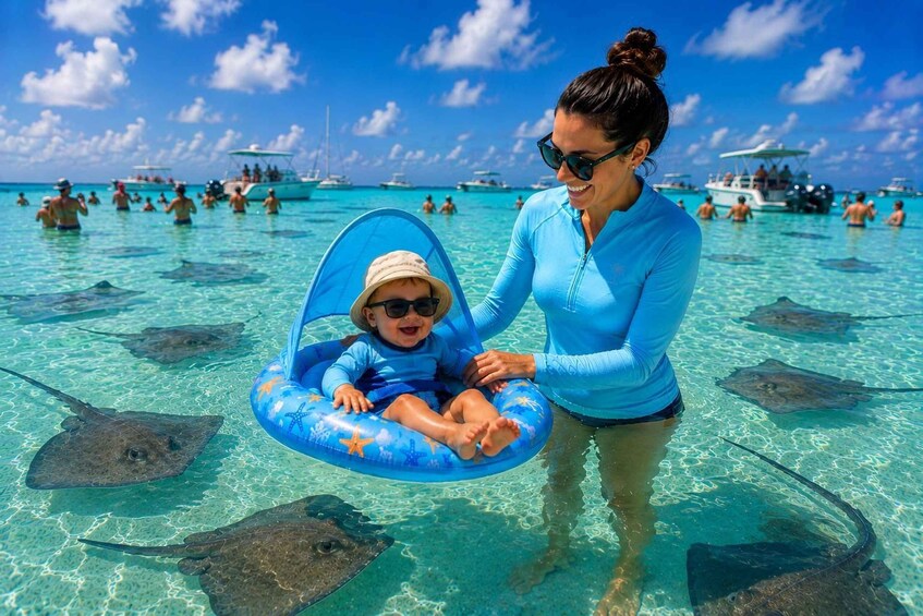 Grand Cayman: Private Family Friendly Stingray City Tour 1