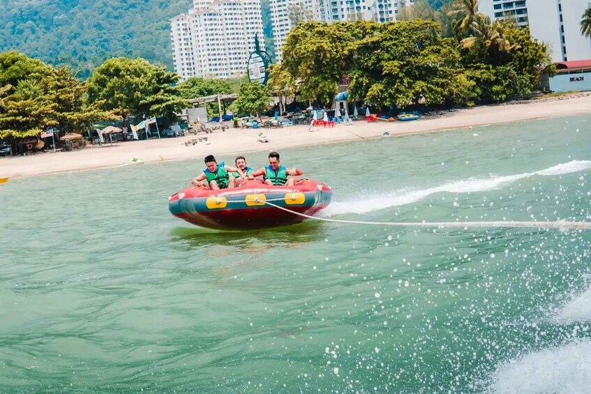 Picture 2 for Activity Penang: Batu Ferringhi Donut Ride with Coconut Water 4
