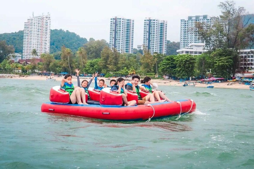 Picture 4 for Activity Penang: Batu Ferringhi Donut Ride with Coconut Water 3