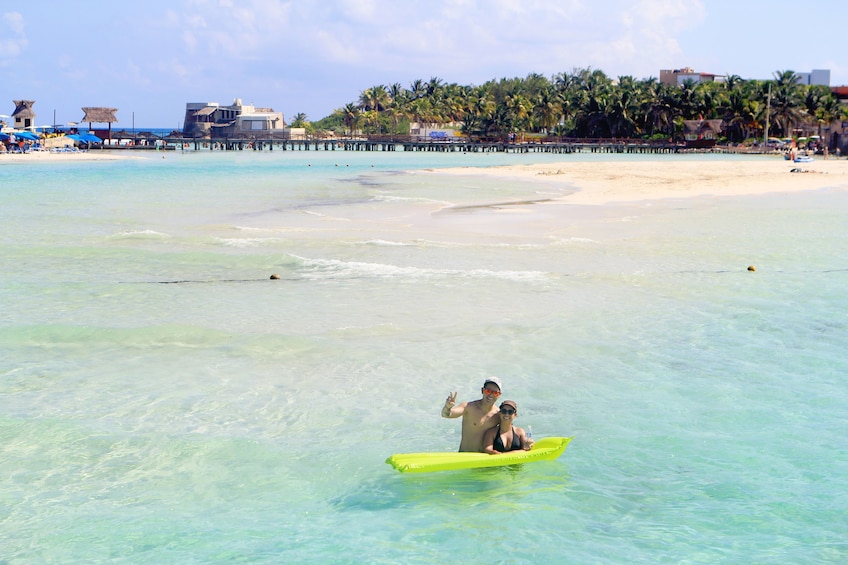 Isla Mujeres Beach & Snorkel with Shared Sea Scooters 4