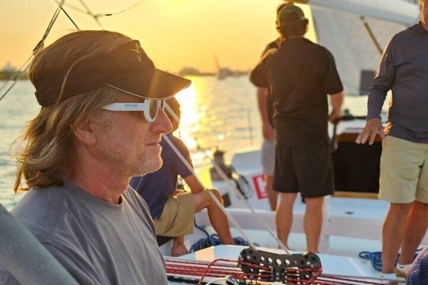 Detroit Sunset Sail on the River 4