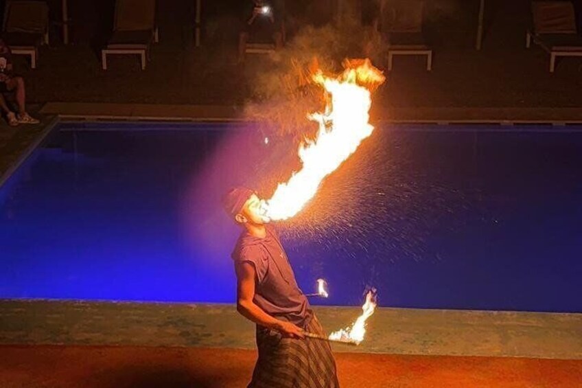 Agafay Desert at Sunset Quad Camel Pool and Moroccan Dinner Show 1