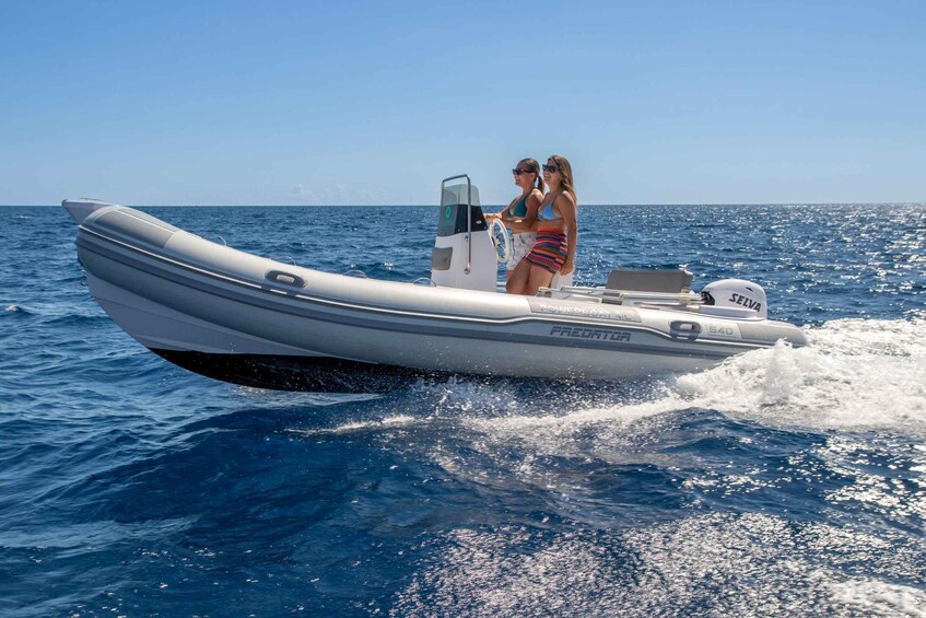 Picture 4 for Activity Ischia Island: 40 hp inflatable boat rental without a license 4
