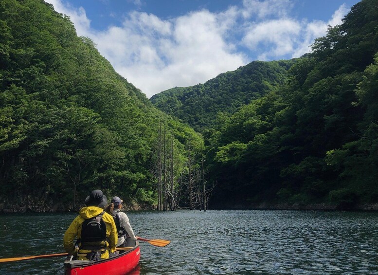 Picture 5 for Activity Yamagata, Japan: Mifuchi Gorge Guided Canoe Tour 4