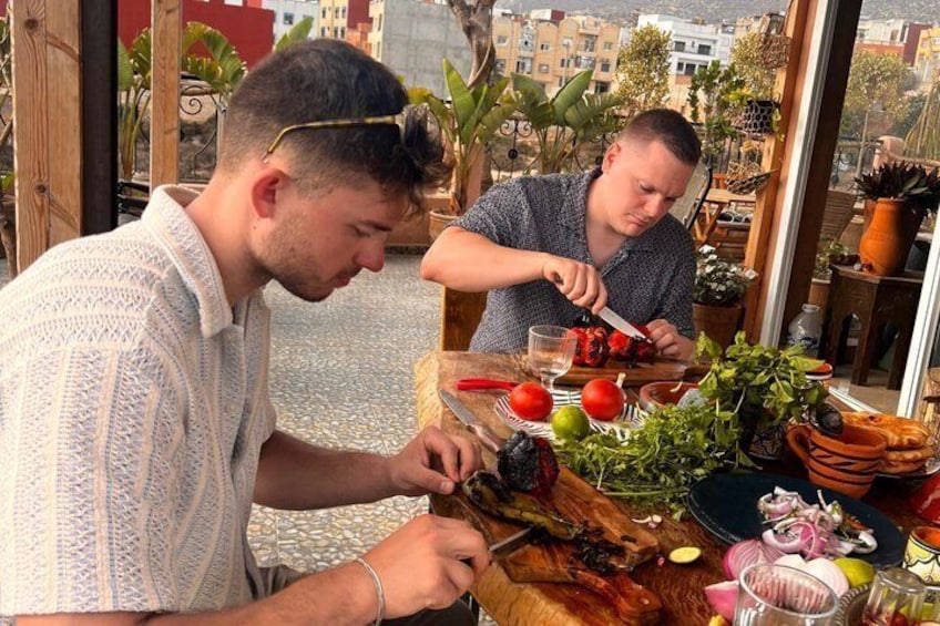 Authentic Moroccan Cooking Class in Tamraght 3