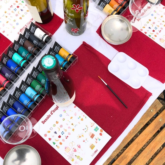 Picture 3 for Activity Obernai: Bottle-painting workshop in the vineyards 3